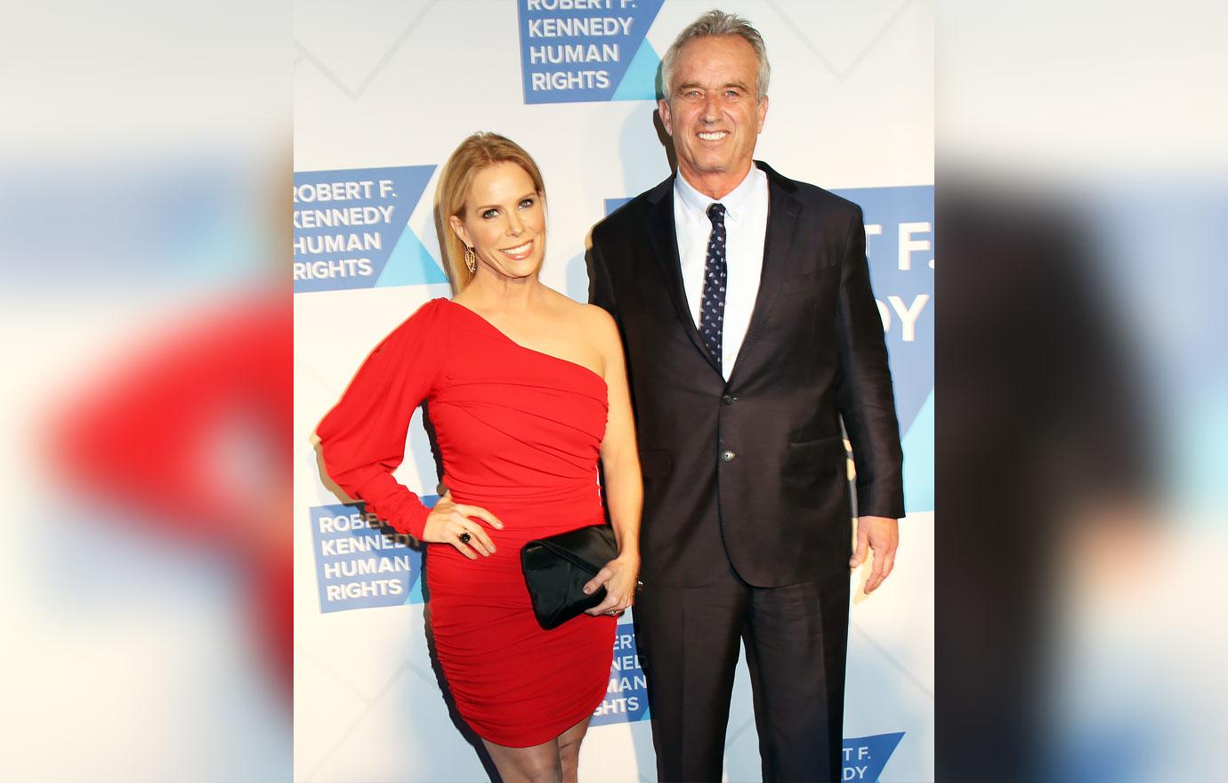 robert kennedy jr anti vaxxer blames cheryl hines pressed holiday party vaccine covid test r