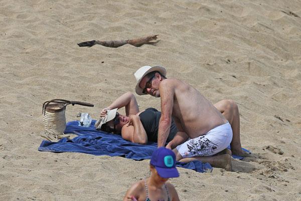 Pierce Brosnan Shirtless Hawaii