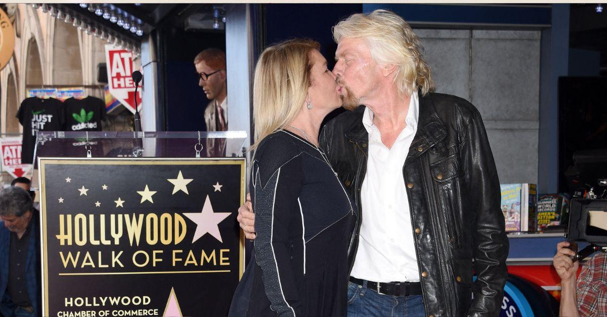 photo of Richard branson and joan templeman