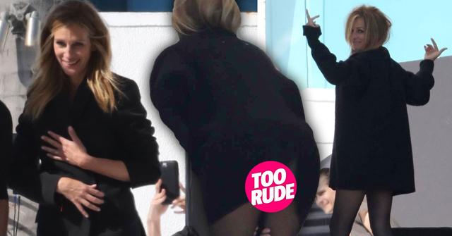 julia roberts wardrobe malfunction pics