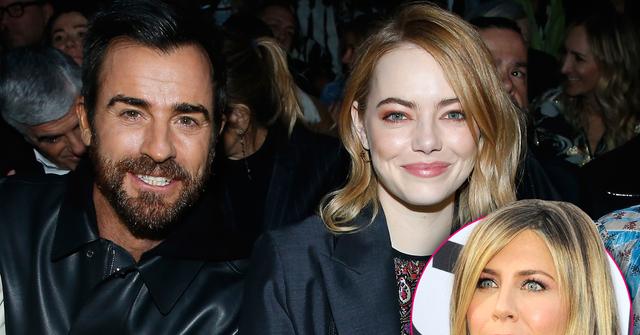//jennifer aniston revenge mode emma stone justin theroux pp