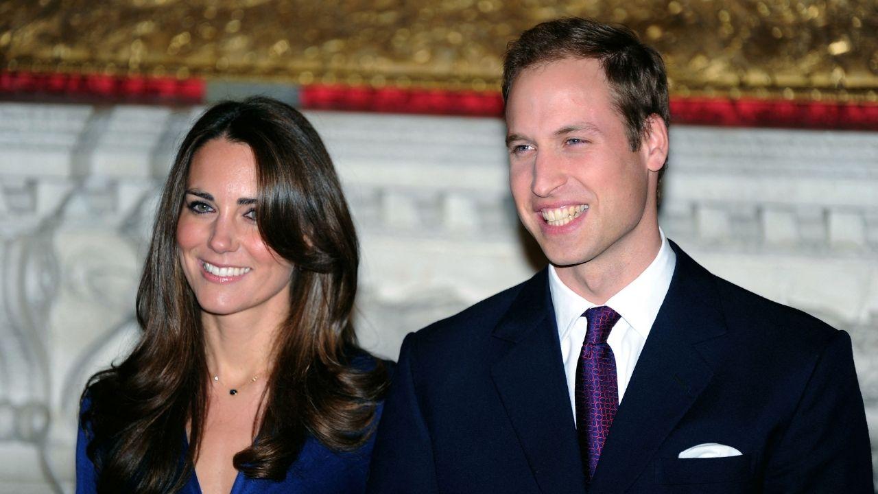 Photo of Prince William and Princess Catherine.