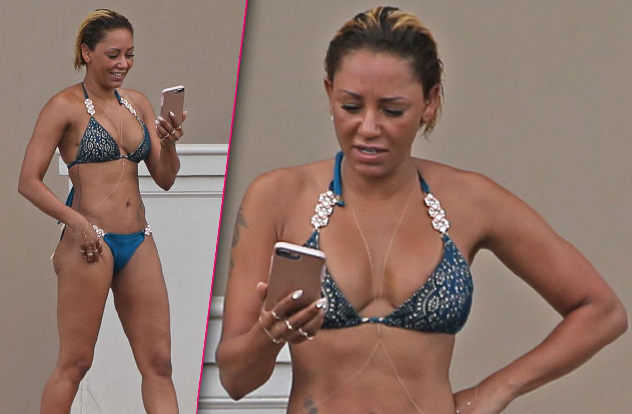 Mel B Flashes Toned Abs Shows Bikini Body Amid Divorce