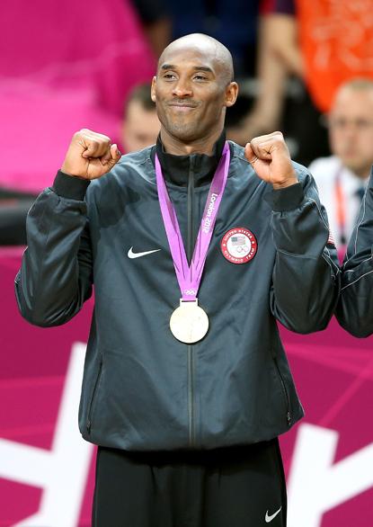 //kobe bryant medal olympic basketball