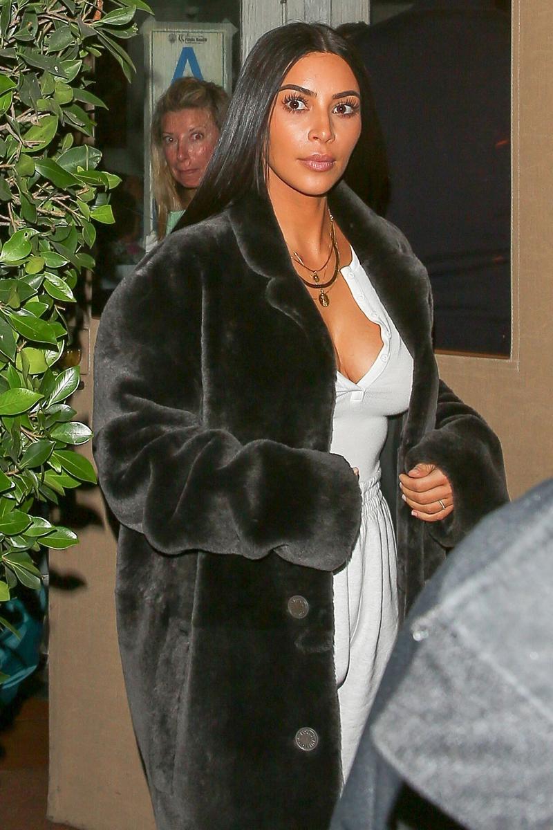 Kim Kardashian Kanye West Dinner Date Divorce Rumors