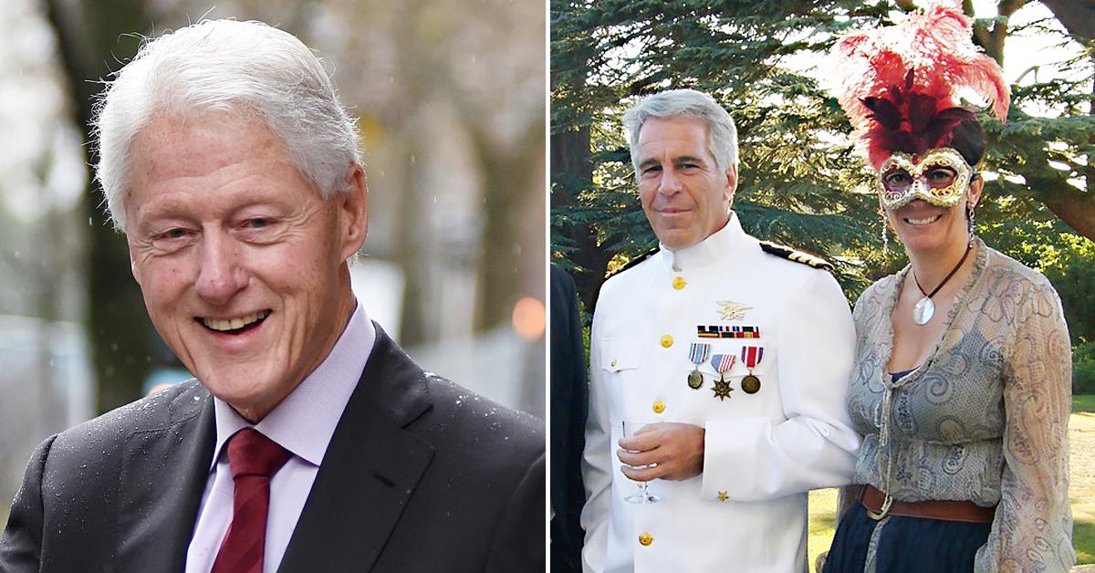 bill clinton two trips jeffrey epstein ghislaine maxwell podcast r