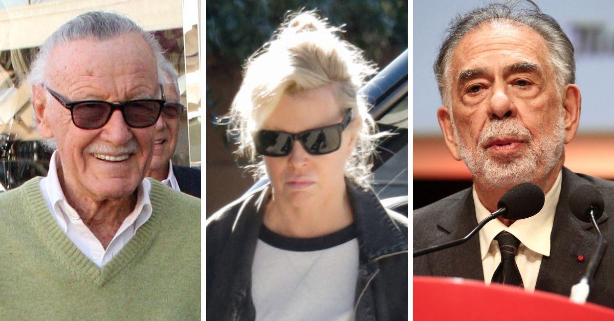 Split photo of celebrities who went bankrupt.