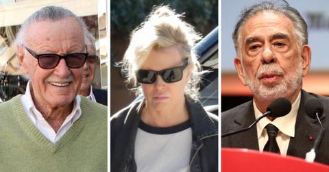 Split photo of celebrities who went bankrupt.
