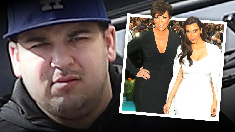 Rob Kardashian Believes His Own Family Leaked Sizzurp Photos: Source