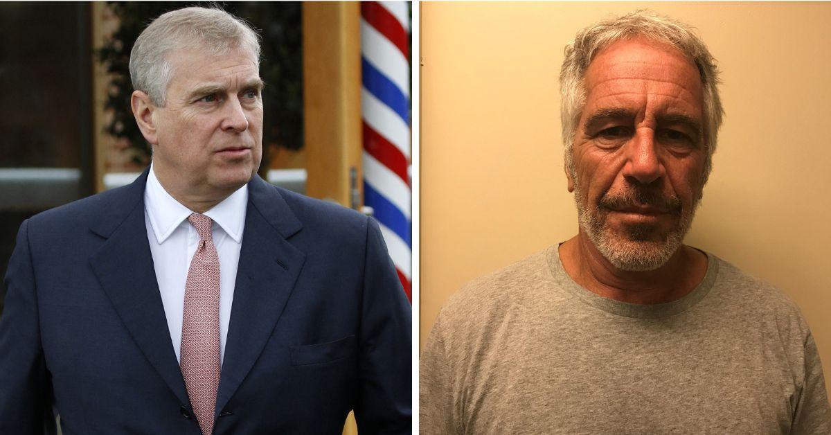 Photo of Prince Andrew and Jeffrey Epstein