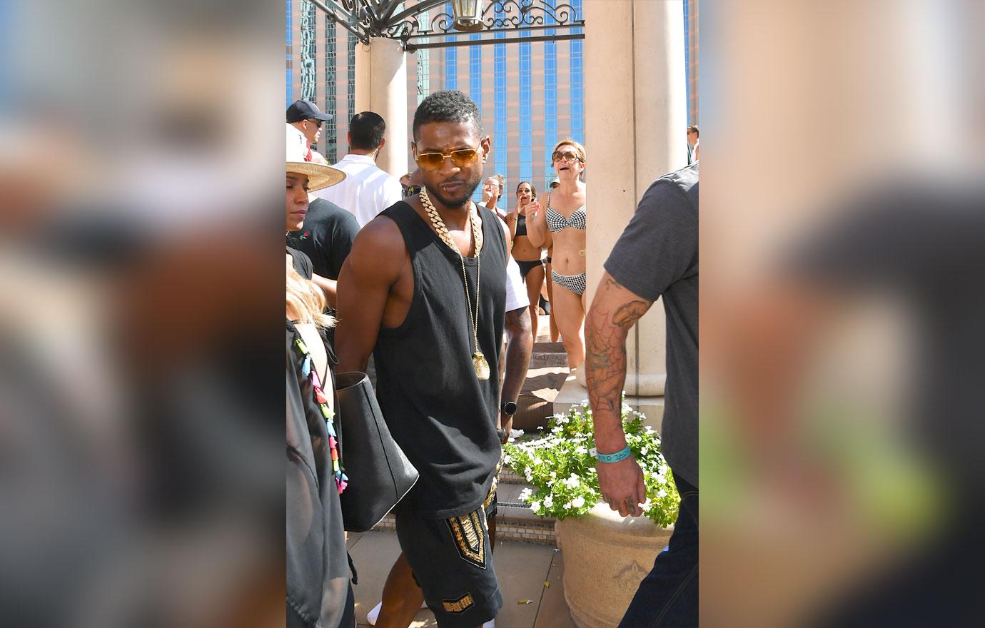 Kevin Hart Hangs Out With Usher During Herpes Scandal