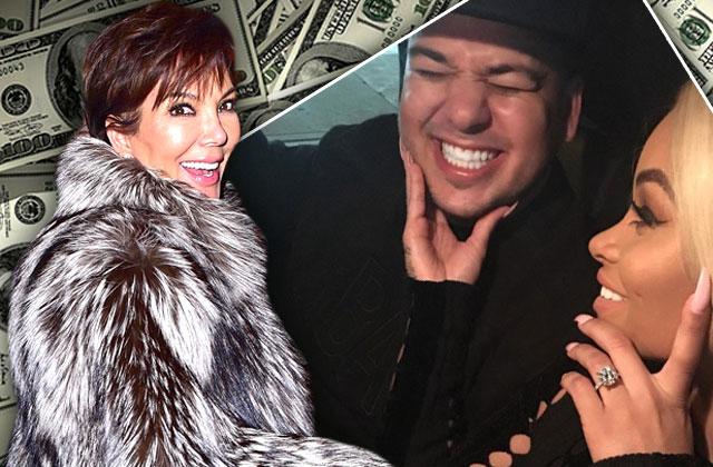 //kris jenner wedding plans rob kardashian blac chyna