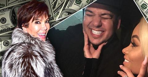 //kris jenner wedding plans rob kardashian blac chyna
