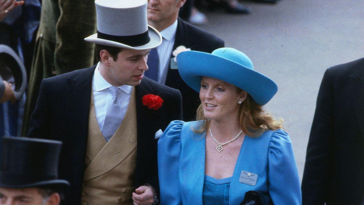 Photo of Andrew Windsor and Sarah Ferguson