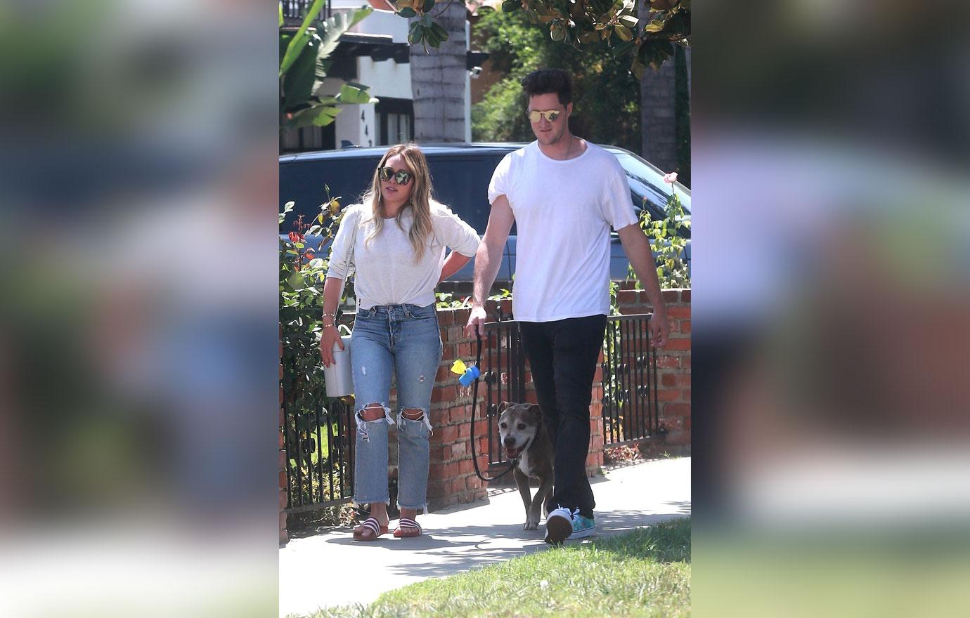 Hilary Duff PDA new man