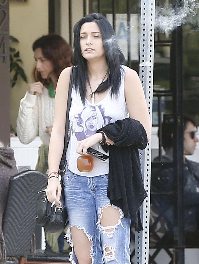 Paris Jackson Caught Smoking While Underage