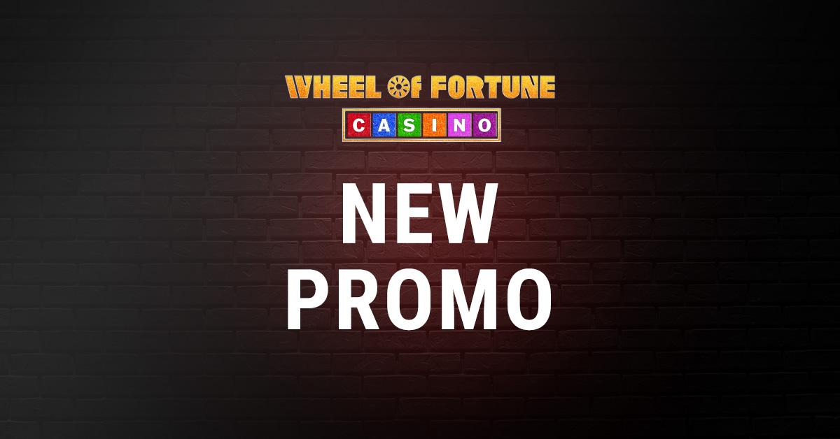 Wheel of Fortune Casino Promo Code Offers Up to 2,500 Deposit Match