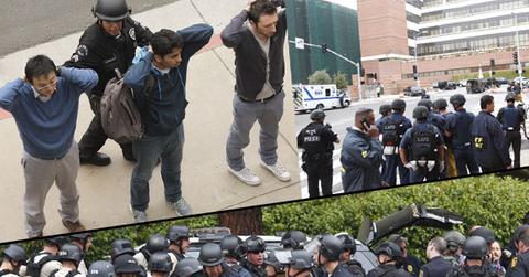 //ucla shooter gun campus lockdown students police