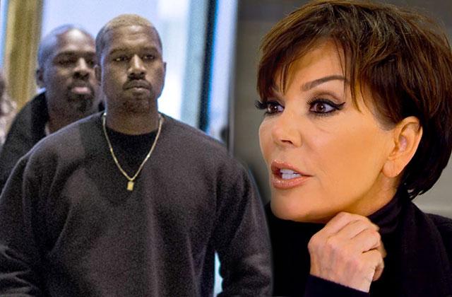 //kanye west donald trump kris jenner spying corey gamble pp