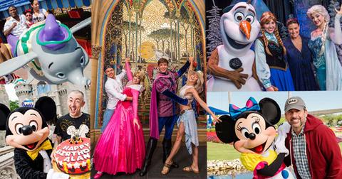 Celebrities Have A Wonderful Time At Walt Disney World Resort