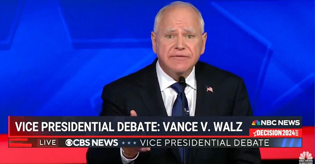 hes a compulsive liar tim walz babbles he misspoke about tiananmen square lie we exposed