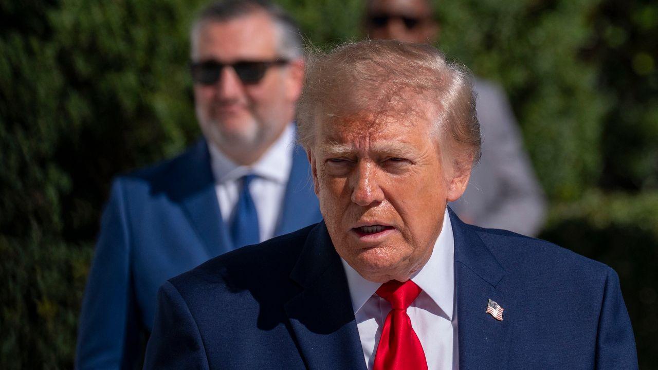 Donald Trump said U.S. and British authorities cooperated in investigating suspects linked to RAF Fairford.