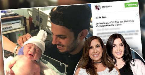 jacquline laurita duaghter gives birth