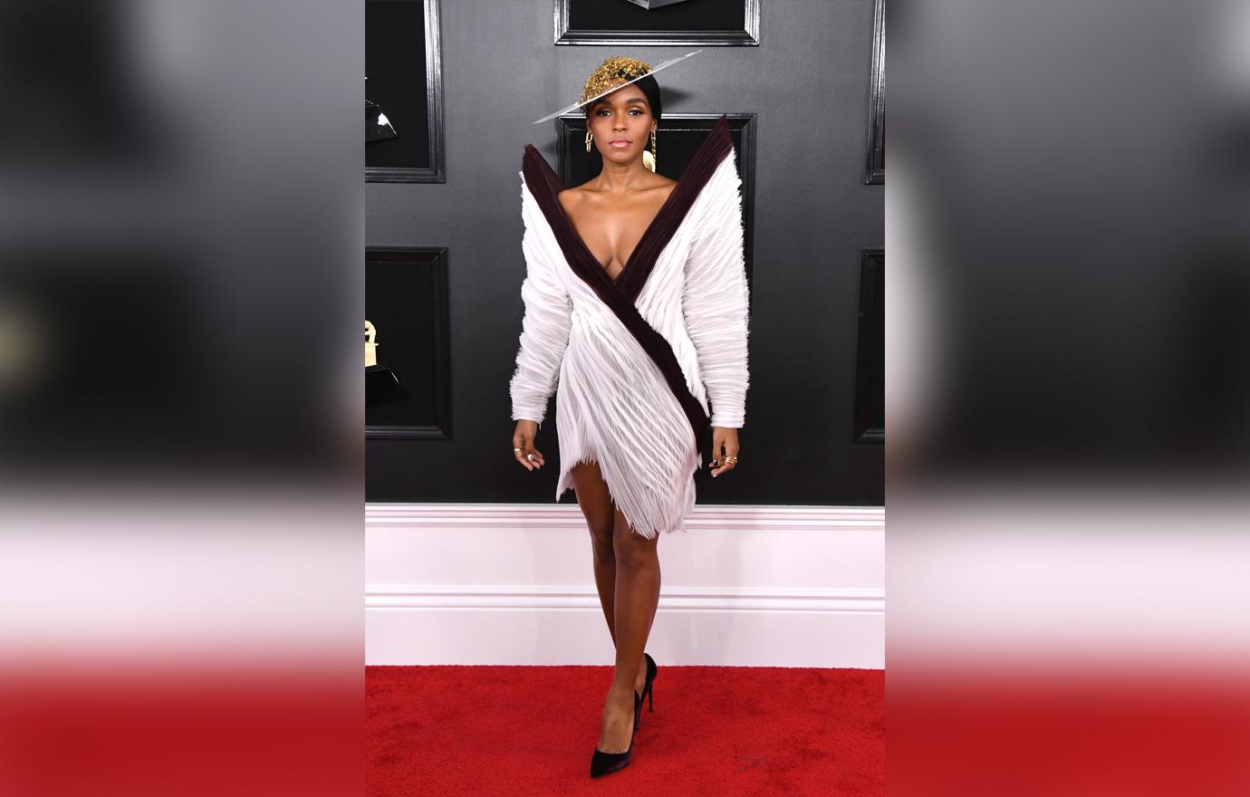 Grammys red carpet arrivals stars celebrities