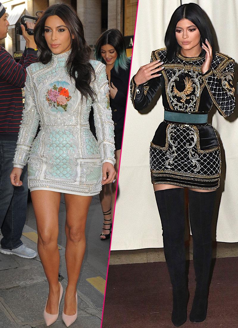 Kim Kardashian Sisters Feud Khloe Kourtney Kylie Jenner Style