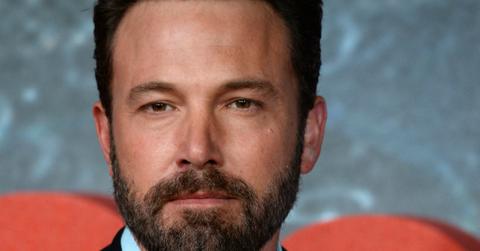 Ben Affleck looked healthy with a well cropped beard and a dark suit.