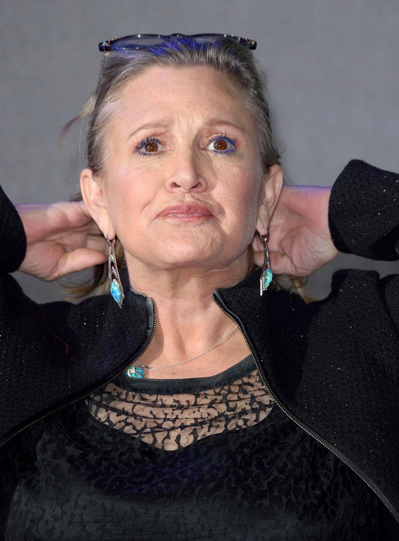 Carrie Fisher Hospitalized Heart Attack Condition Updates