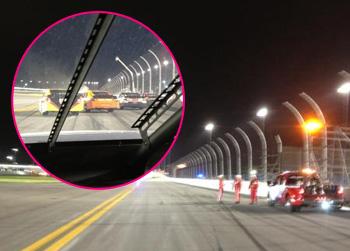 //daytona crash pics twitter