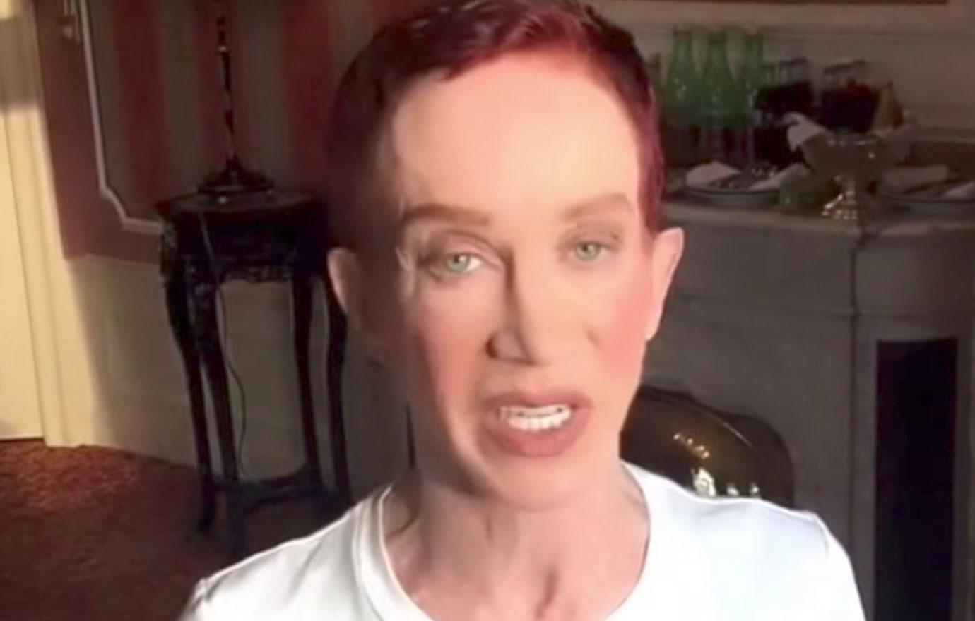 Kathy Griffin Posts New Video Blacklisted No Work