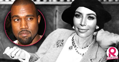//kanye west urges kim kardashian to study high fashion next coco chanel wide