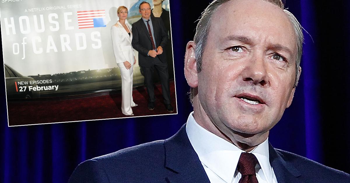 ‘house Of Cards Suspended After Kevin Spacey Sexual Assault Claims