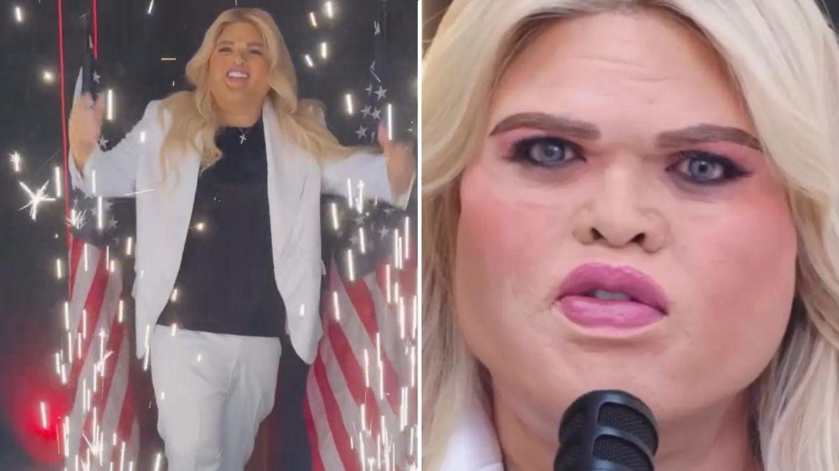 Photo of Druski as Erika Kirk