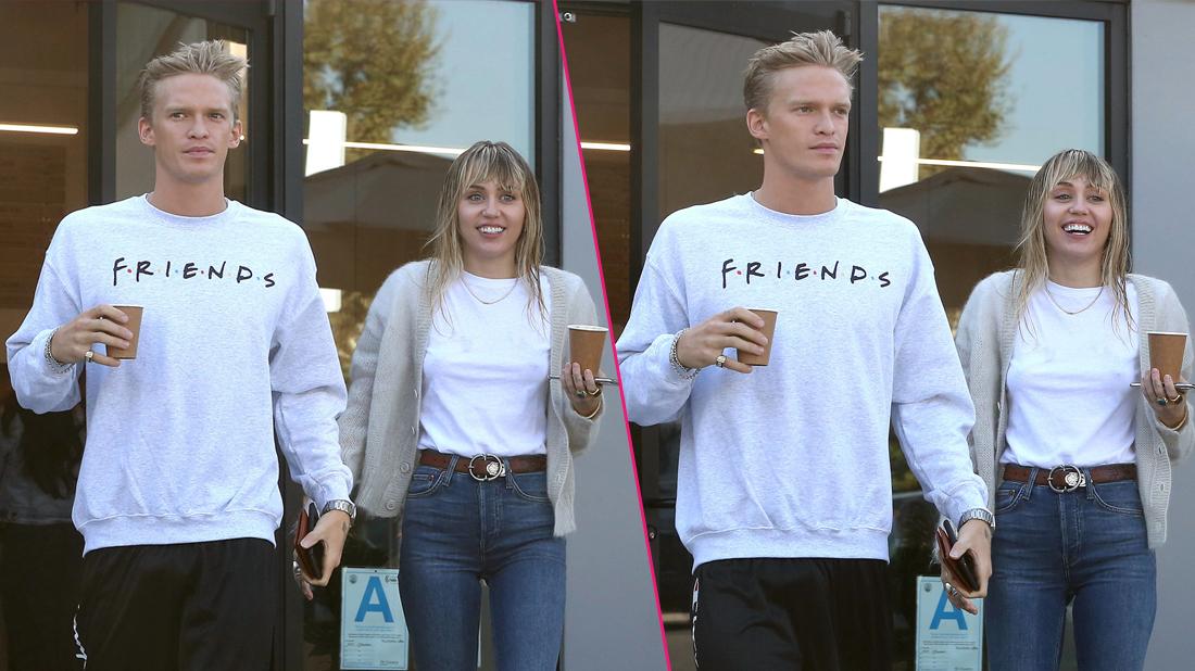 Miley Cyrus & Cody Simpson Step Out For A Coffee Date