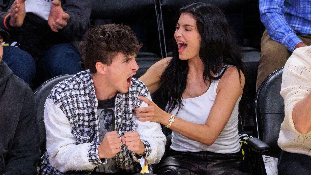 Photo of Kylie Jenner and Timothée Chalamet