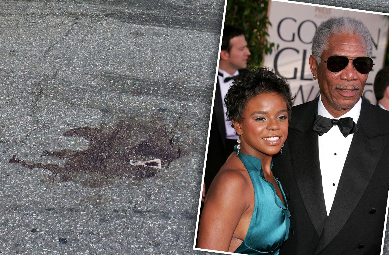 //Morgan Freeman Step Granddaughter Horrific Photos Crime Scene Murder pp