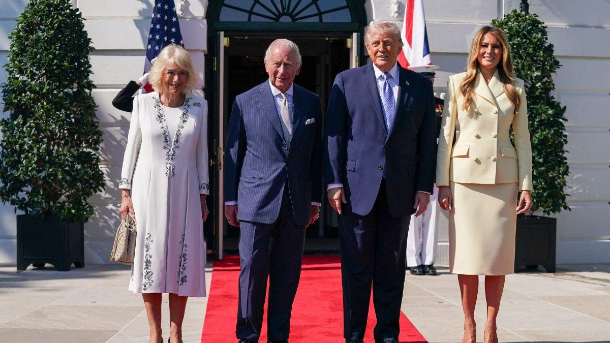 Photo of Donald Trump and King Charles