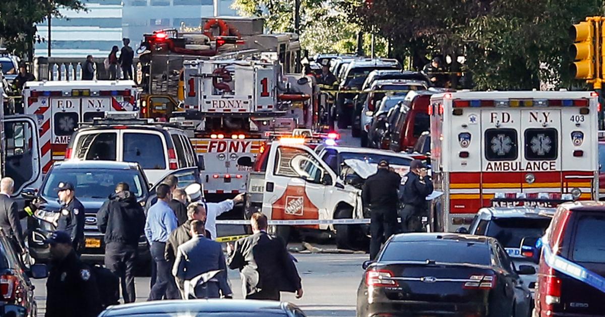 New York City Shooting With Fake Gun In Truck Crash Killing Pedestrians