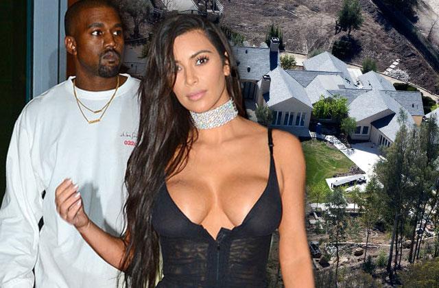 Kim Kardashian Kanye West Paris Robbery Bel Air Mansion Renovations