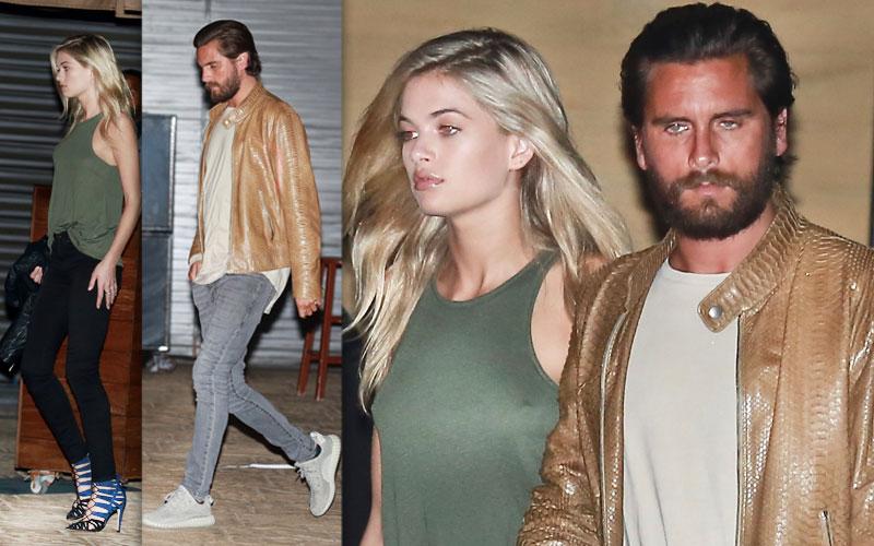 Scott Disick With Girlfriend Megan Blake Irwin