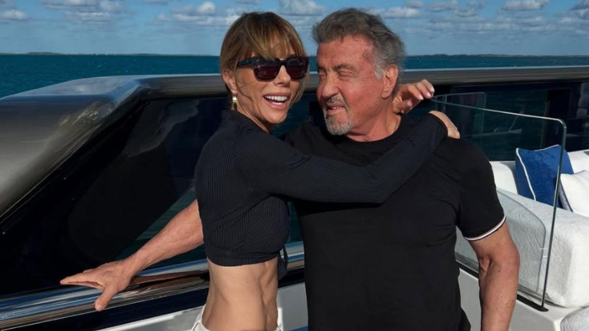 Photo of Sylvester Stallone and Jennifer Flavin