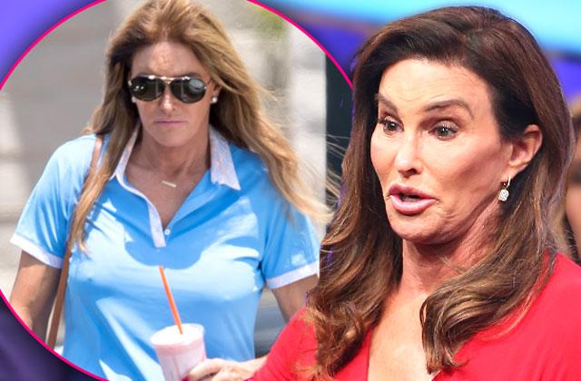 Busting Out! Caitlyn Jenner's Nipples Revealed Through Her Tight Shirt