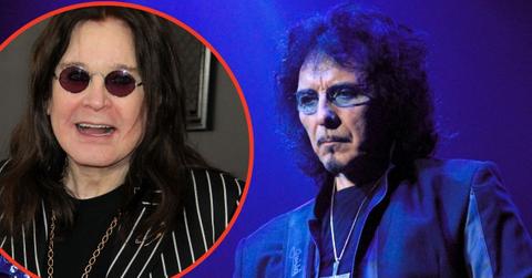 Split photo Ozzy Osbourne and Tony Iommi