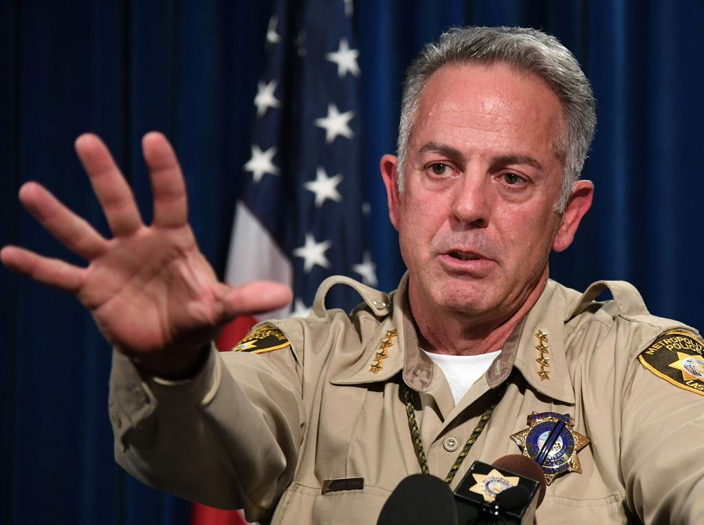 Vegas Shooting Timeline Change Sheriff Press Conference