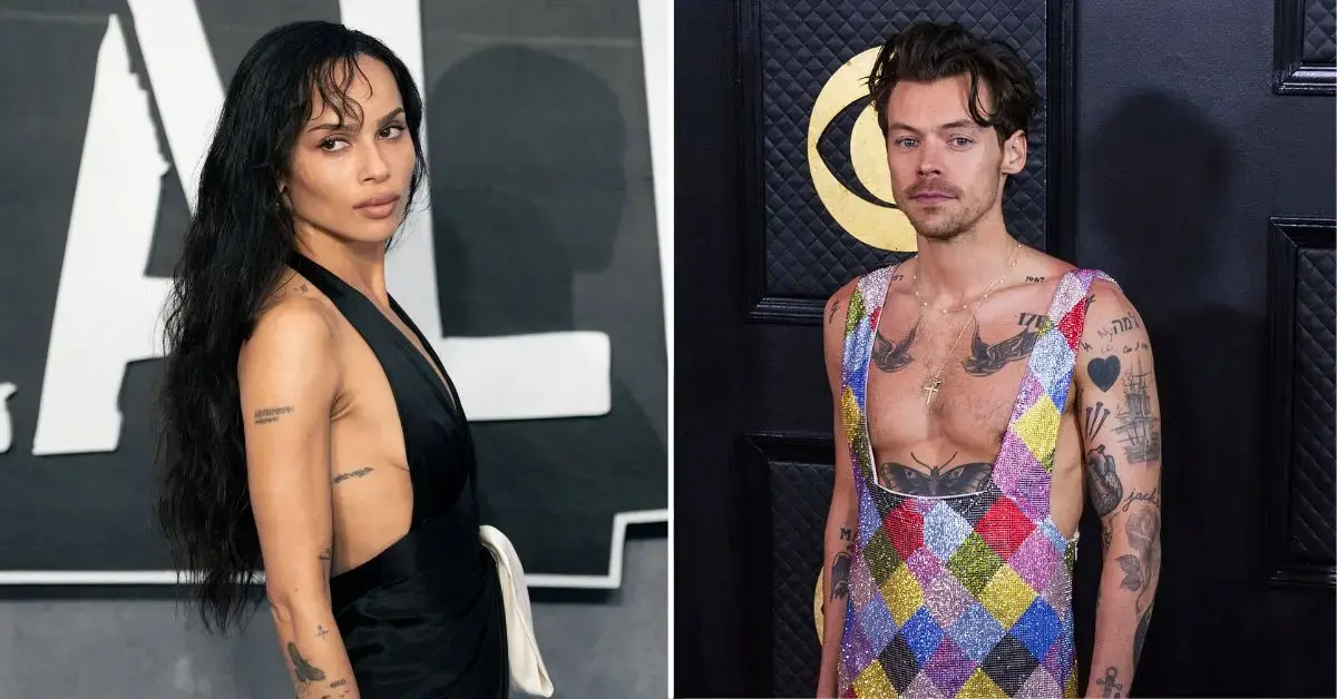 Photo of Zoë Kravitz, Harry Styles