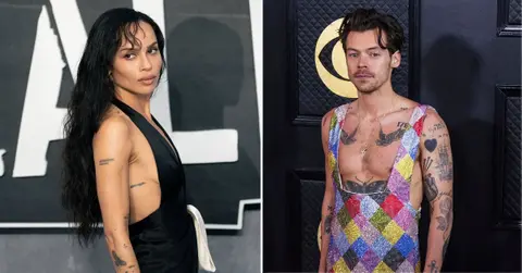 Photo of Zoë Kravitz, Harry Styles