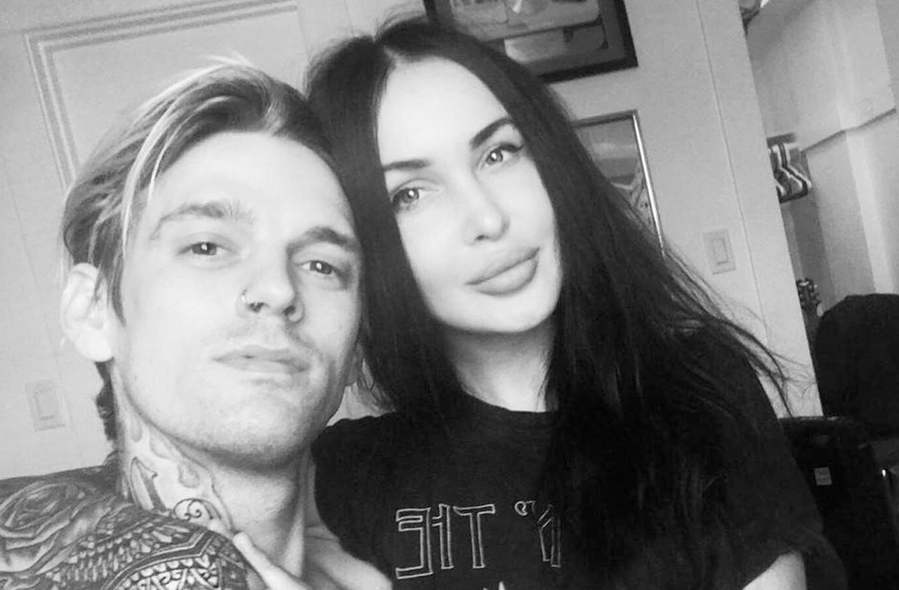 aaron carter girlfriend pregnant first child